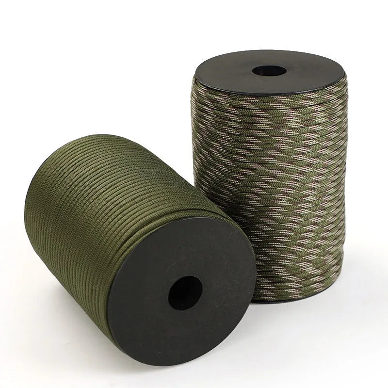 100M 550 Military Standard 9-Core Paracord Rope