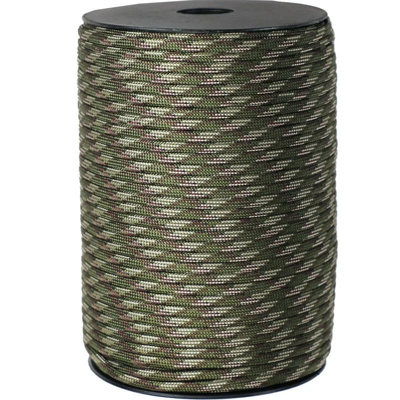 100M 550 Military Standard 9-Core Paracord Rope