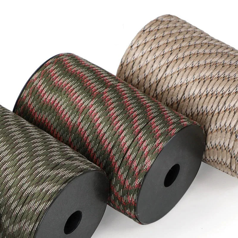 100M 550 Military Standard 9-Core Paracord Rope